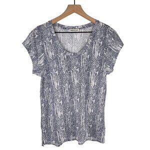 WHISTLES Snakeskin Tshirt